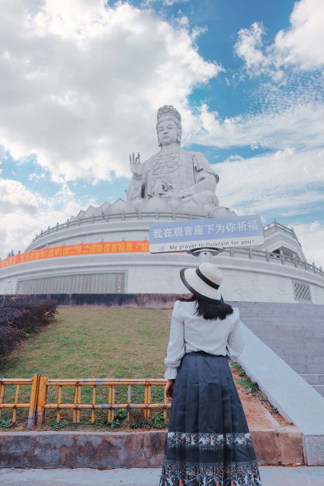 觀音山上踏青賞花許願行，福氣滿滿，好運一整年~