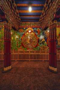 被整座山的經幡震撼住了｜金川觀音廟