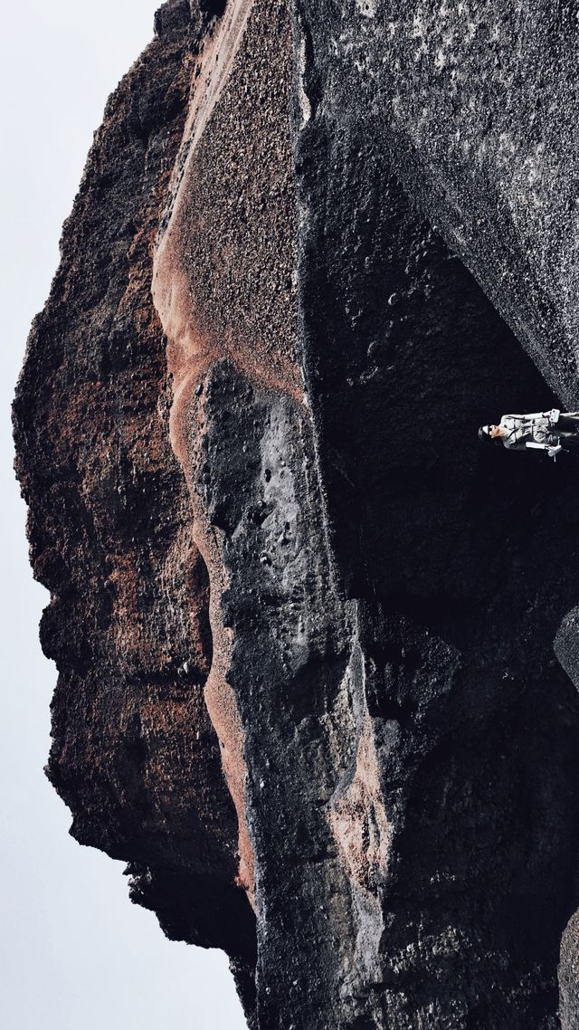 是的，我發現了一座火山