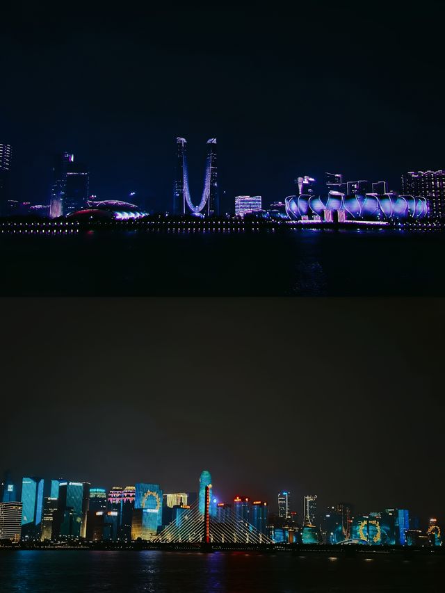 小學課本中的錢塘江大潮。