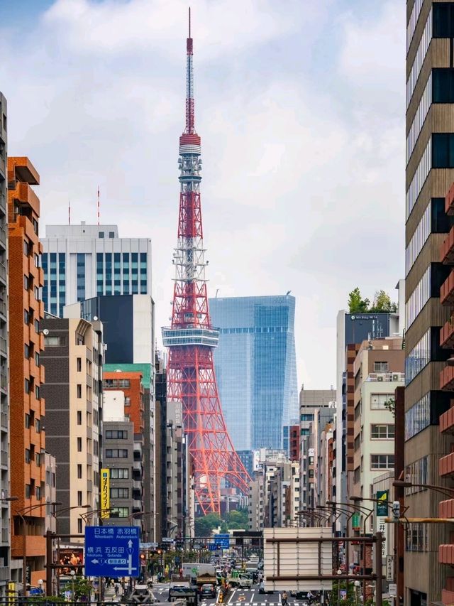 Tokyo Tower City Walk route!! Travellog ❤️‍🔥❤️