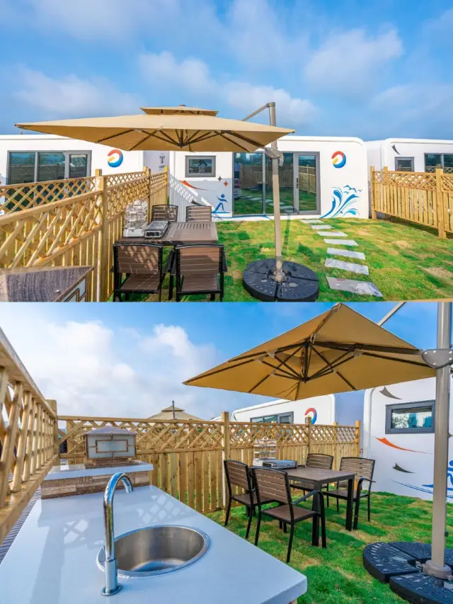 유후화위안, 르자오 해변의 아늑한 비경.