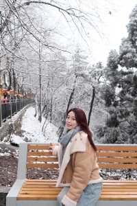 快恭喜我，廬山追雪成功啦