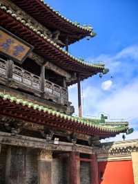 三月末，蔚州古城的時光仿佛被封印在歷史的褶皺中