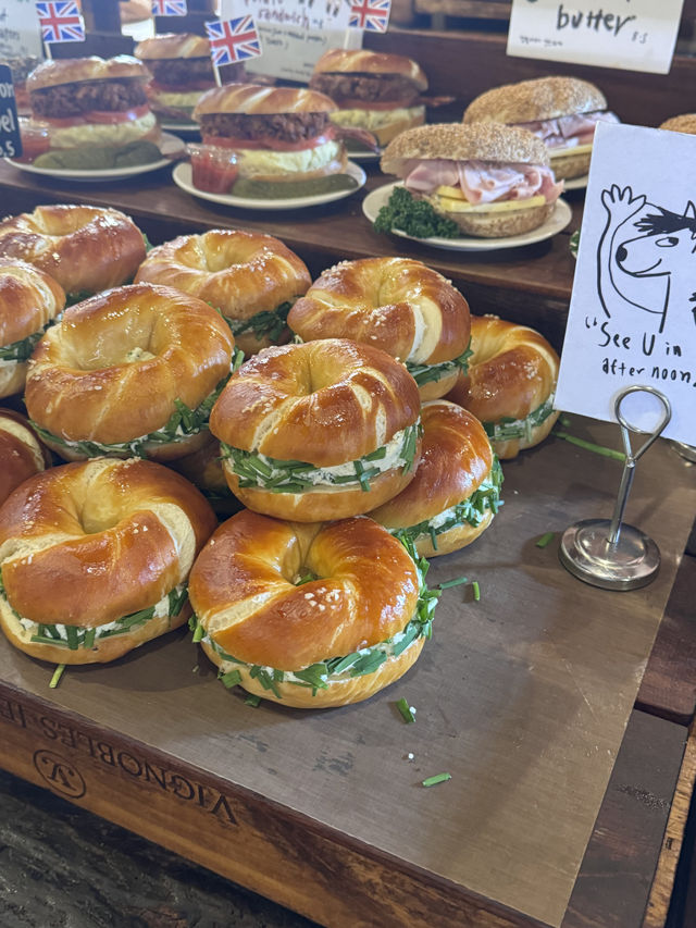 ロンドンベーグルが並ばずに食べられるなら、一日三食でもOK！