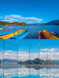 三色雲河｜ 瀘沽湖絕美湖景出片酒店