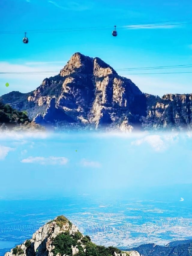 泰山，自古以來便是「五嶽之首」來感受吧