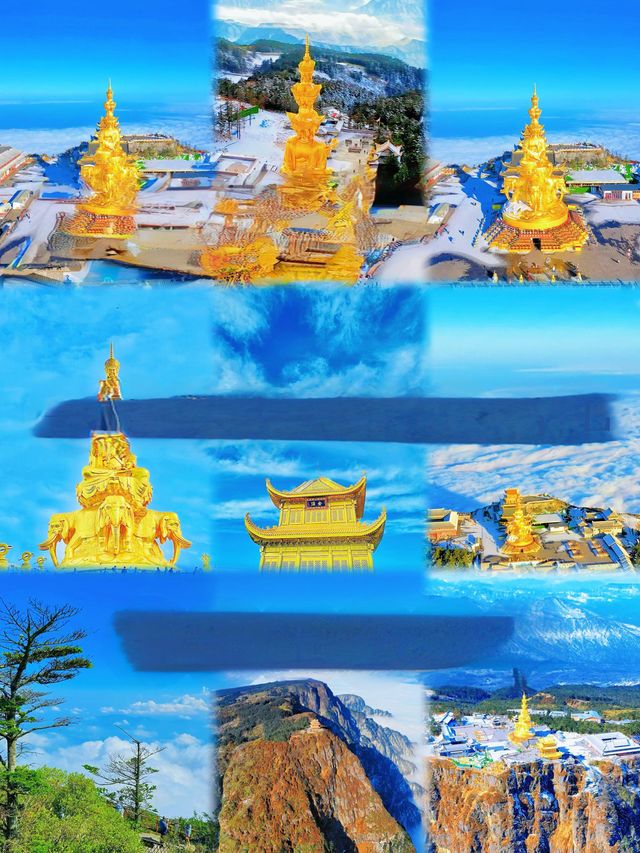 人生建議：一定要去一次峨眉山睇雲上金頂！！