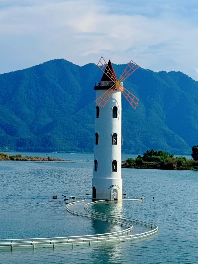 千島湖燈塔，扮喺歐洲！超級上鏡
