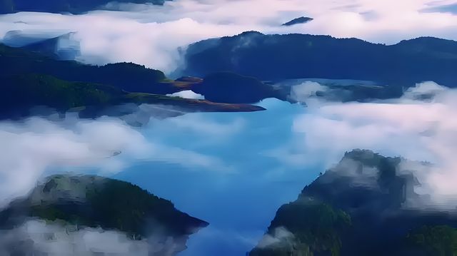 秘境雲龍湖光仙境 秘境雲龍湖光仙境