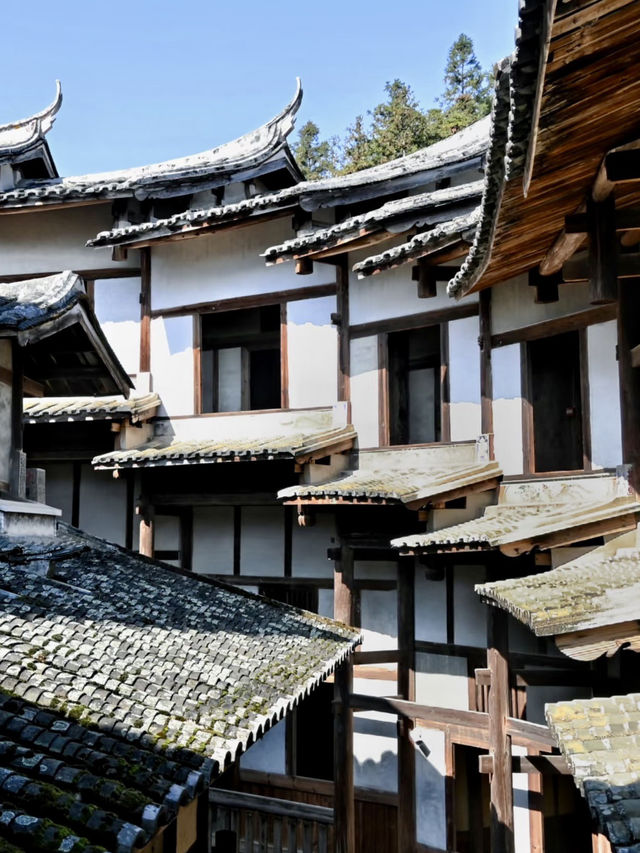 土樓裡的宮殿夢境:永安安貞堡景區 土樓裡的宮殿夢境:永安安貞堡景區