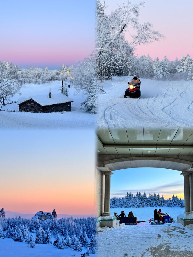 11月底長白山最美雪景攻略冰雪王國等你來打卡！