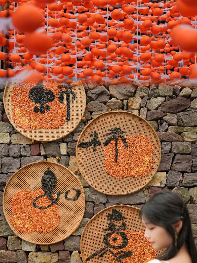 邂逅滿山都是紅柿子的600年遺世古村