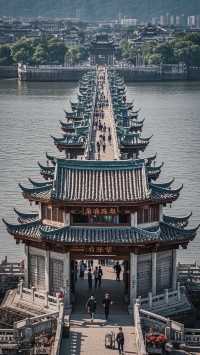 穿越千年的詩意湘子橋