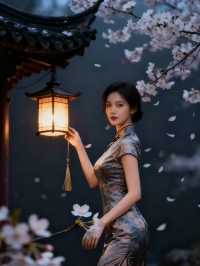 衢州古風禪意大片！穿旗袍賞櫻花秒變文藝女主