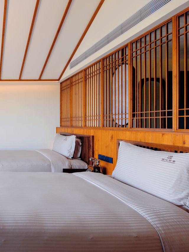 新餘泊心雲舍｜推窗撞進山野綠！中式禪意民宿細節戳到心巴上