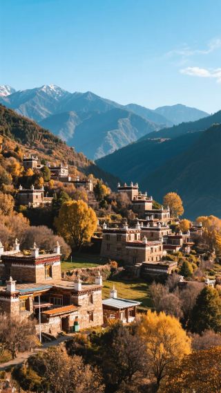 4 Days 3 Nights in Western Sichuan in November, Explore the Autumn Secret Realm! Encounter Snowy Mountains and Tibetan Local Life!