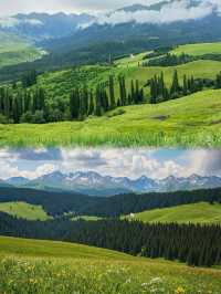 新疆初雪徒步秘境 十一月的恰西,是秋天還是冬天?