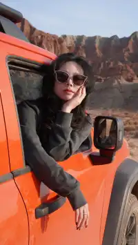 大美新疆之闖入溫宿大峽谷紅色世界