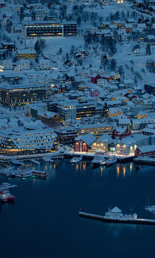 北歐藍調秘境極夜下的特羅姆瑟美到窒息