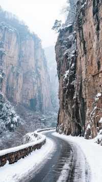 冬日郭亮|雪封太行時,我聽見石頭在呼吸!