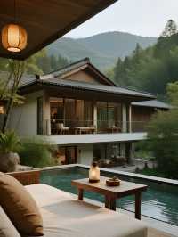 安吉叁拾叁號｜秋日雨中遛娃！山林氧吧+無邊泳池治癒之旅