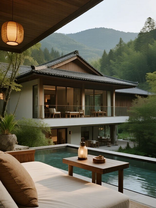 安吉叁拾叁號｜秋日雨中遛娃！山林氧吧+無邊泳池治癒之旅