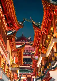 剛從豫園回來!中式審美太強了