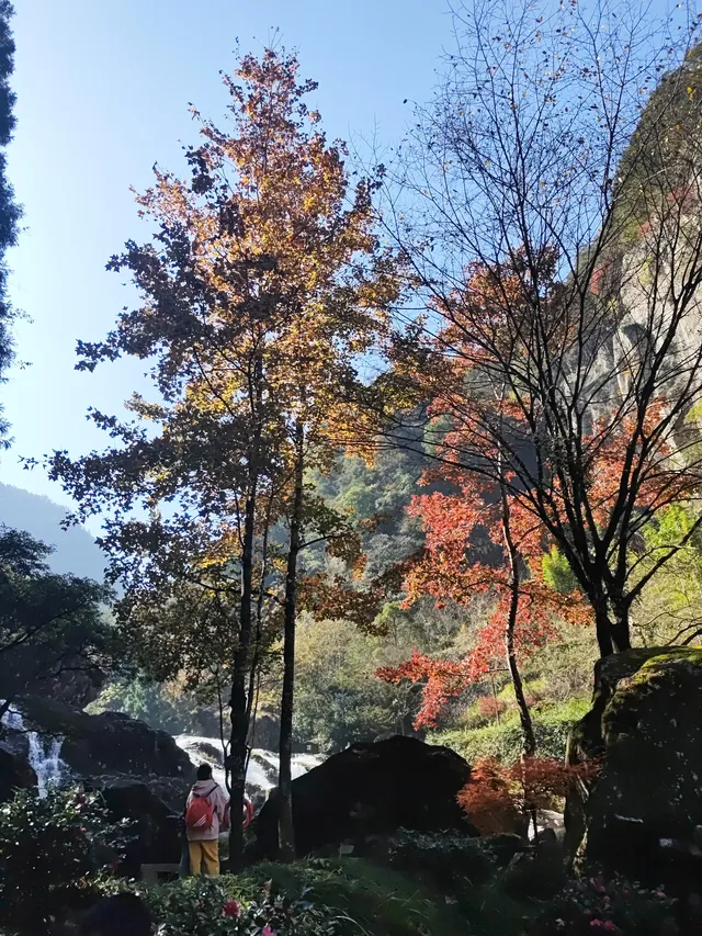 每週一山百丈漈帶娃闖進瀑布的武俠世界