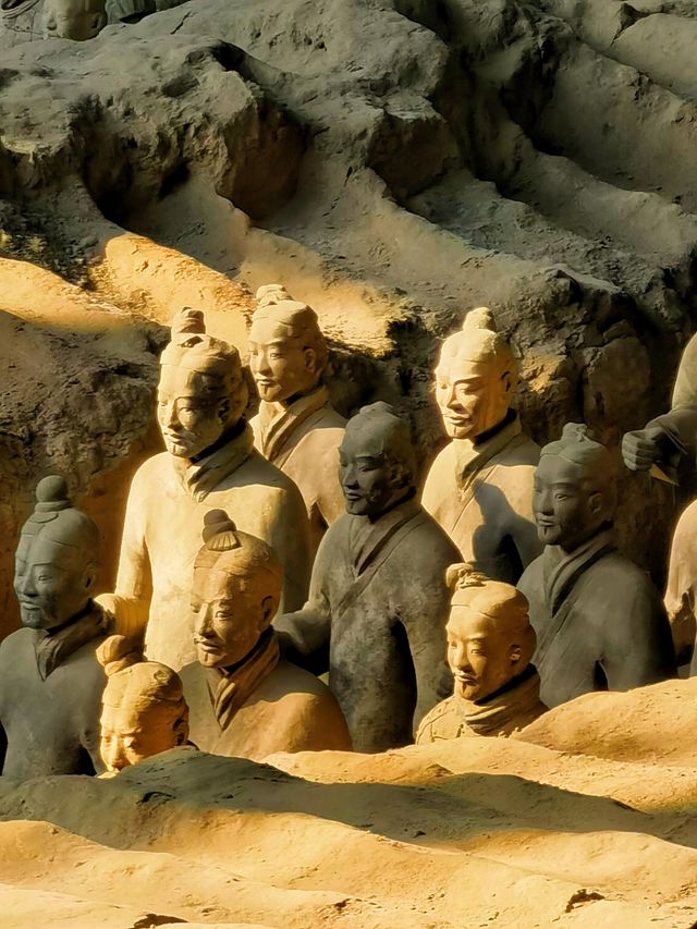 冬天一大早來西安,會看見復活的兵馬俑 冬天一大早來西安,會看見復活的兵馬俑