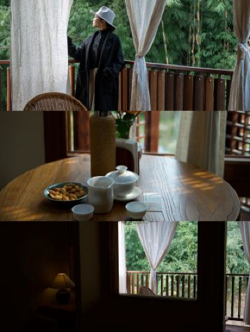 Afternoon tea time at a mountain homestay