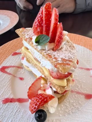 Yamanashi Fuefuki: A private feast of Mount Fuji and desserts hidden inside a giant dome halfway up the mountain.