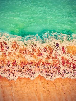 [축구의 밤] 카우아이섬·포이푸 비치(Poipu Beach) 라군 측 《몽크바다표범 구역 옆 스크린 '블로우홀과 연장전'》.