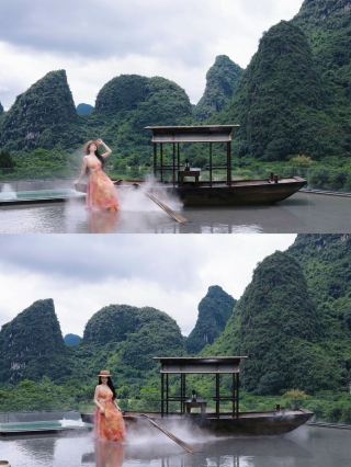 I love the view from this terrace; I'll definitely stay here again next time I'm in Yangshuo.