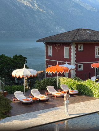 Lake Como’s stunning hotel?? feels like living in an Italian movie