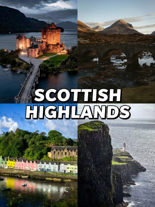 Drive into the Scottish Highlands wilderness | 5-day self-drive, explore castles, mountains, and seas
