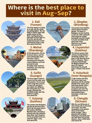 Where is best to go in August–September? Add these to your travel plans now
