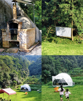 Outdoor camping fun for the whole family