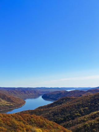 11 Oktober, Hegang Longjiang Three Gorges | Mendaki menara untuk melihat pemandangan sungai dan dua negara, saya takjub dan takjub!