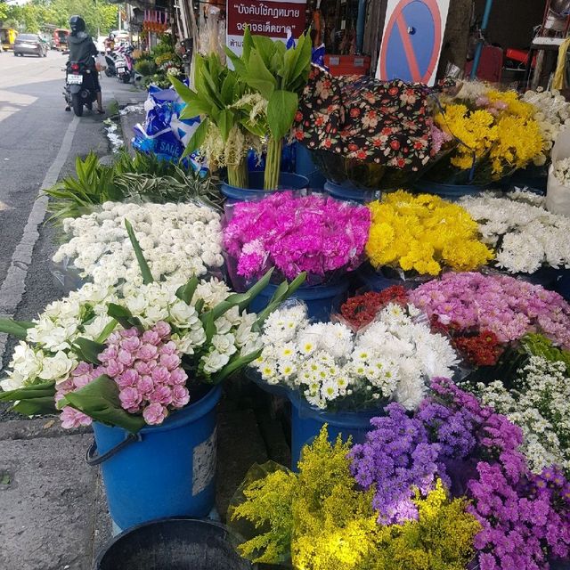 กาดดอกไม้เชียงใหม่ ที่กาดหลวง