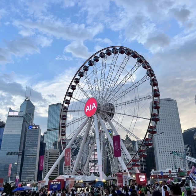 🎡中環海濱摩天輪 | 可能是世上最高性價比的摩天輪🌇