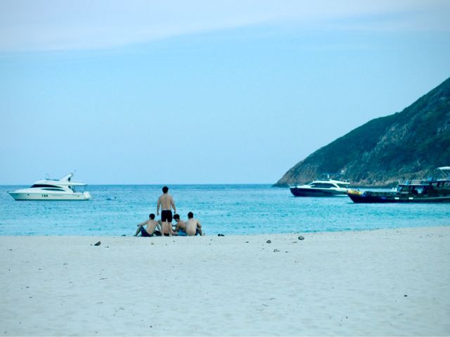 Long ke beach - best place for camping 