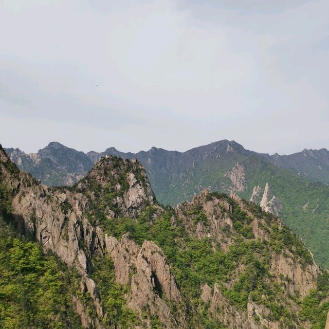 Magnificent view from the top of Mount Sorak!