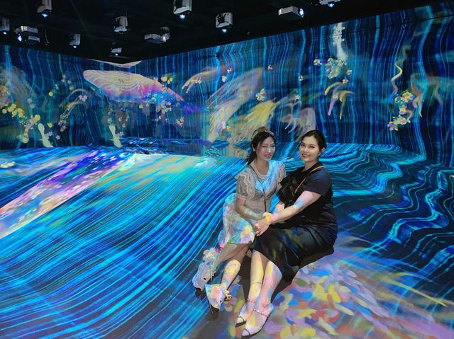 🦋Teamlab🐋光影效果🦎沉浸式體驗🧑🏻‍🎨啟發小朋友的創造力