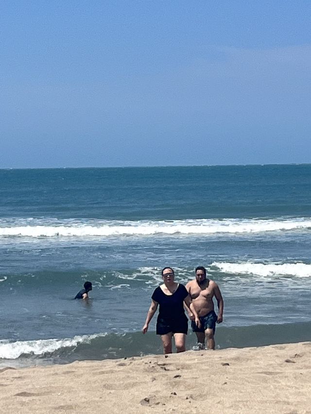 位於三芝區的白沙灣海水浴場