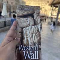 The Western Wall or Wailing Wall 
