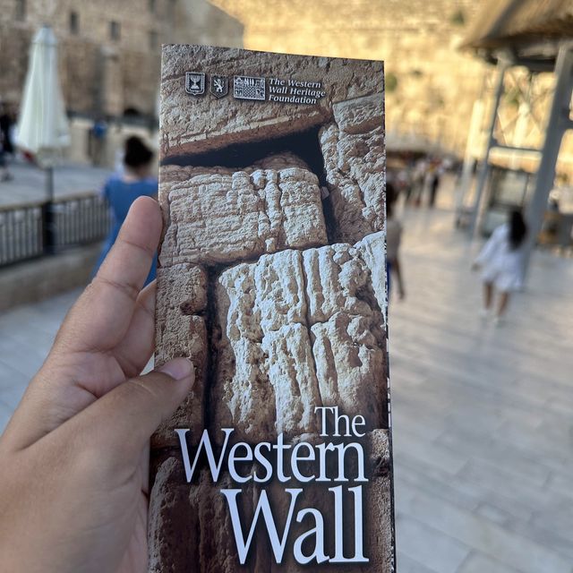The Western Wall or Wailing Wall 