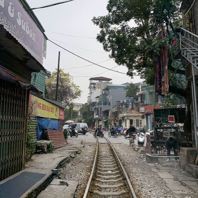 🇻🇳✈️베트남 하노이의 명물, 🛤️기찻길 마을🚂