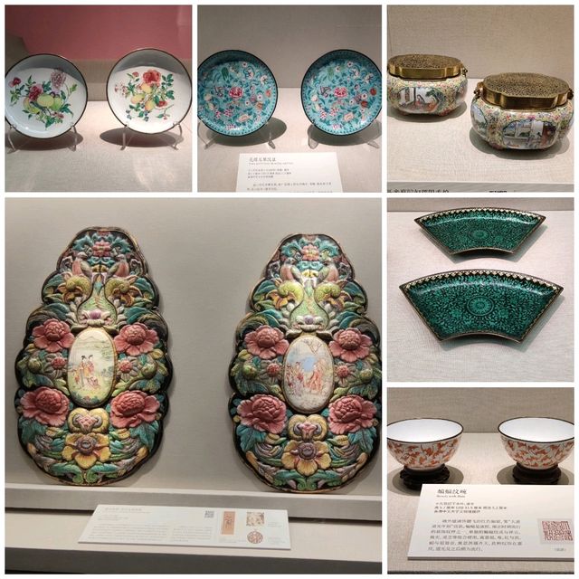 ✨渾融中西，炫彩華麗☞清代廣東金屬胎畫琺瑯特展✨