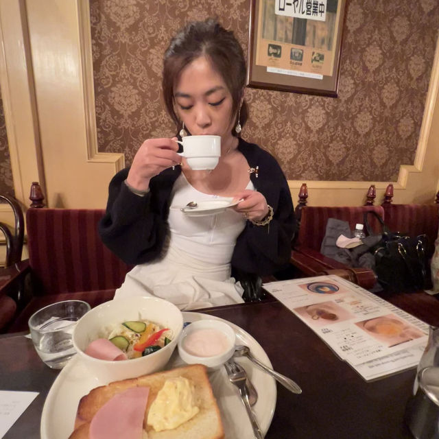 🇯🇵東京淺草附近-古老咖啡室（1962開業）傳統早餐